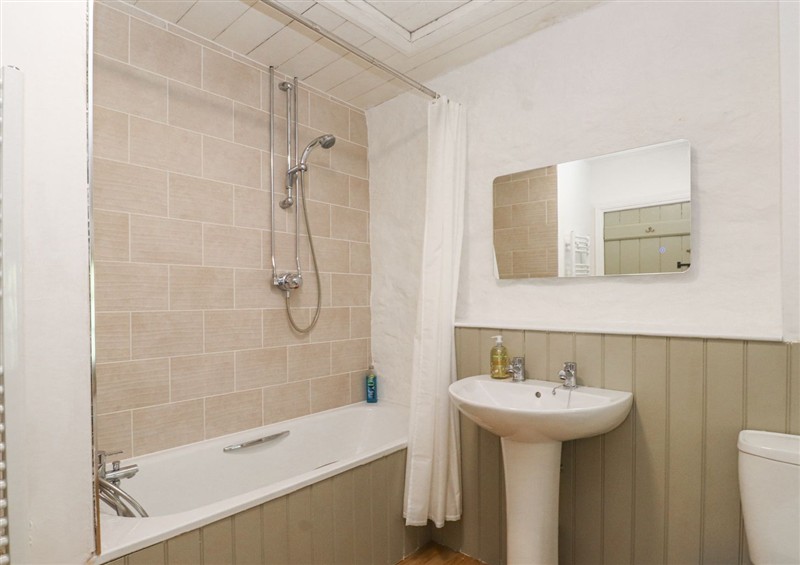 This is the bathroom at Llys Emrys, Beddgelert