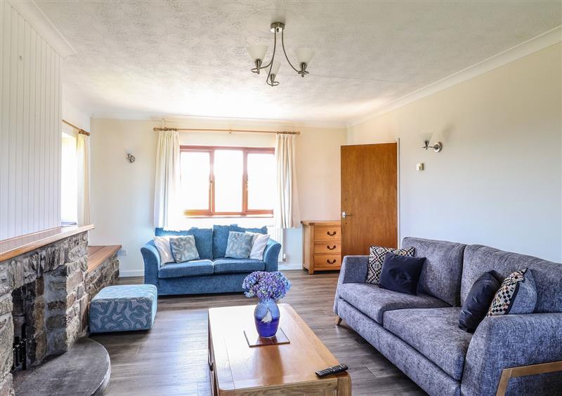 Enjoy the living room at Llys Mor, Nevern near Newport