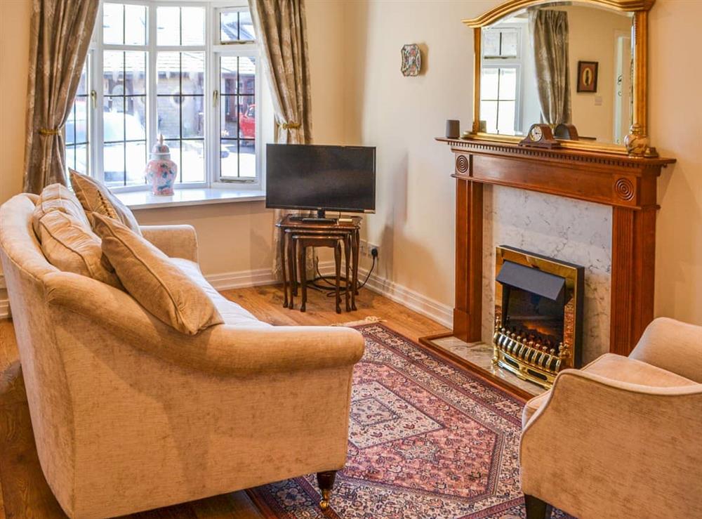 Living room at Loanin Cottage in Seahouses, Northumberland