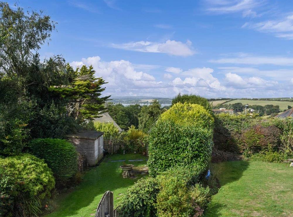 View at Lobbs Cottage in St Just in Roseland, near Truro, Cornwall