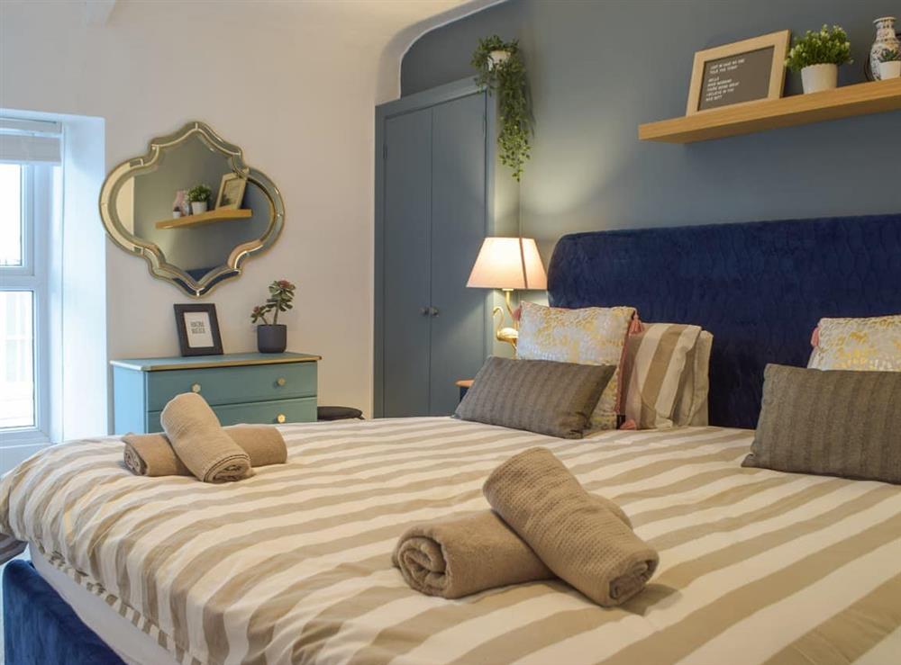Double bedroom at Lobster Cottage in Tenby, Dyfed