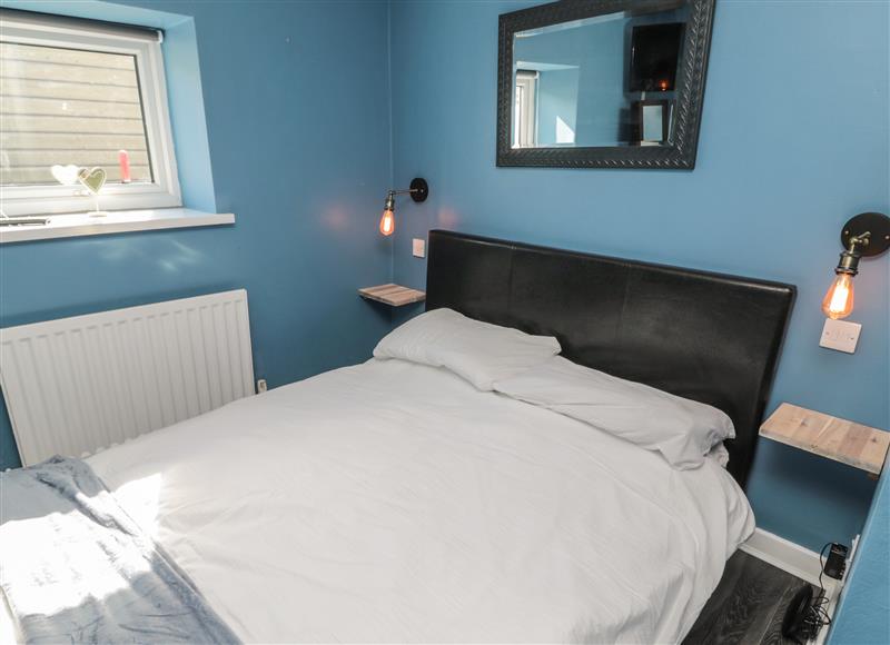 One of the bedrooms at Lobster Pot, Amble