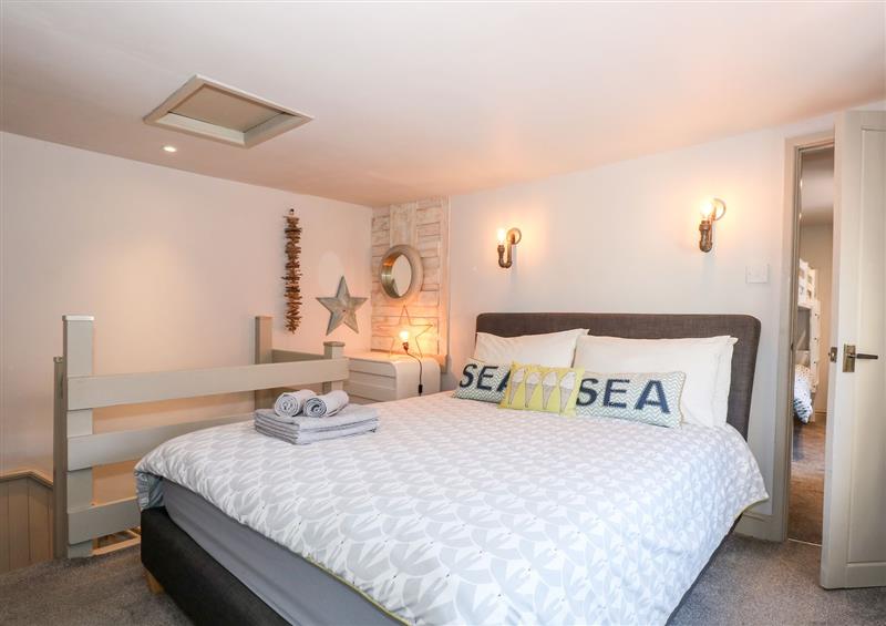 One of the bedrooms at Lobster Pot Cottage, Sheringham