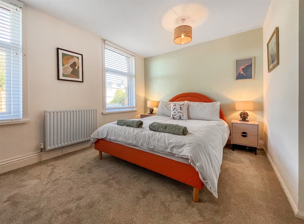 Double bedroom at Lobster Pot in Hinderwell, North Yorkshire