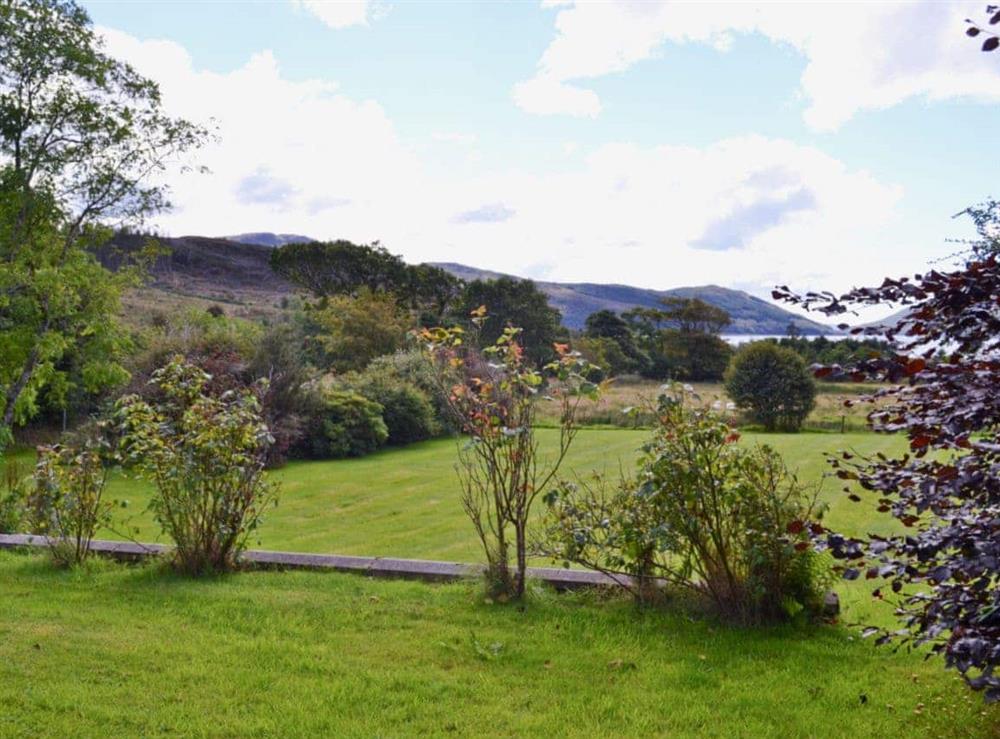 View at Loch Alsh Cottage in Balmacara, By Kyle of Lochalsh, Ross-shire., Ross-Shire