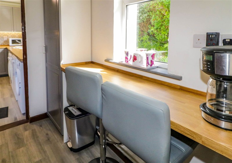 This is the kitchen at Loch Illion View, Dungloe
