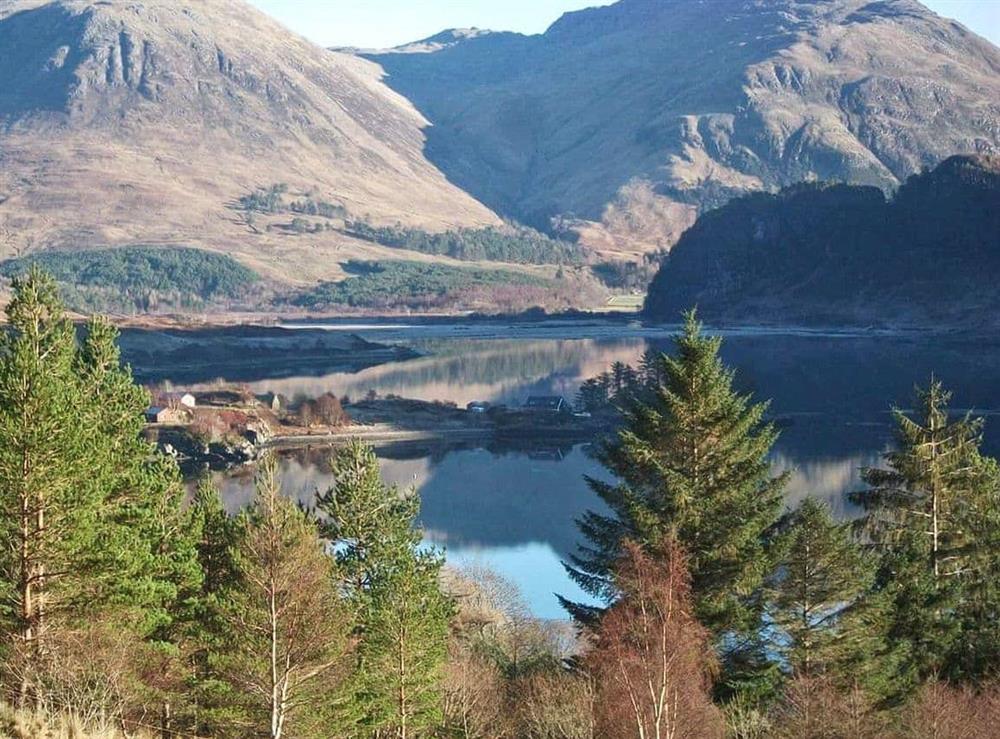 Breathtaking surrounding area at Loch Long View in Dornie, Northern Highlands, Ross-Shire