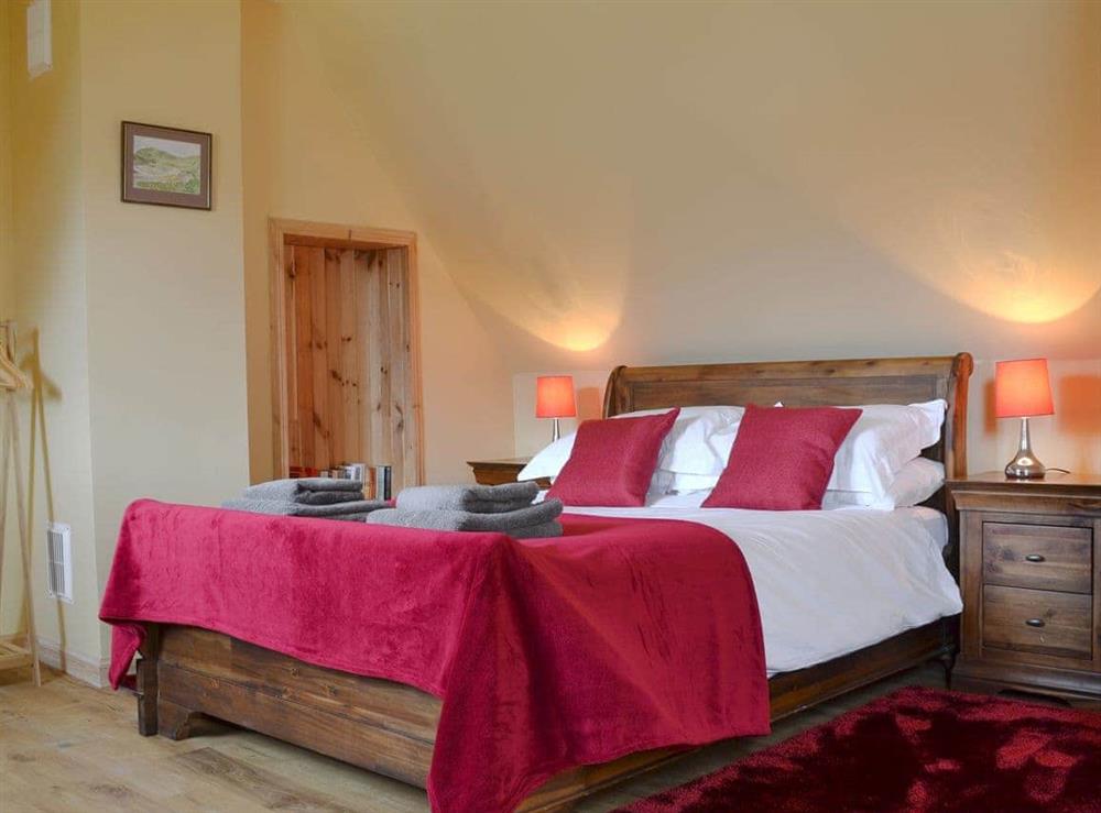 Double bedroom at Loch Long View in Dornie, Northern Highlands, Ross-Shire