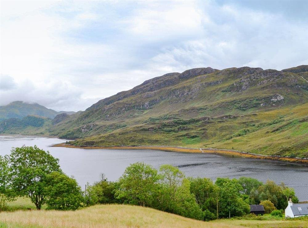 Stunning views at Loch Long View in Dornie, Northern Highlands, Ross-Shire