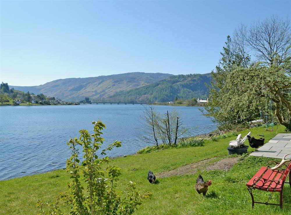Outstanding views at Loch Shore Cottage in Dornie, near Kyle, Ross-Shire