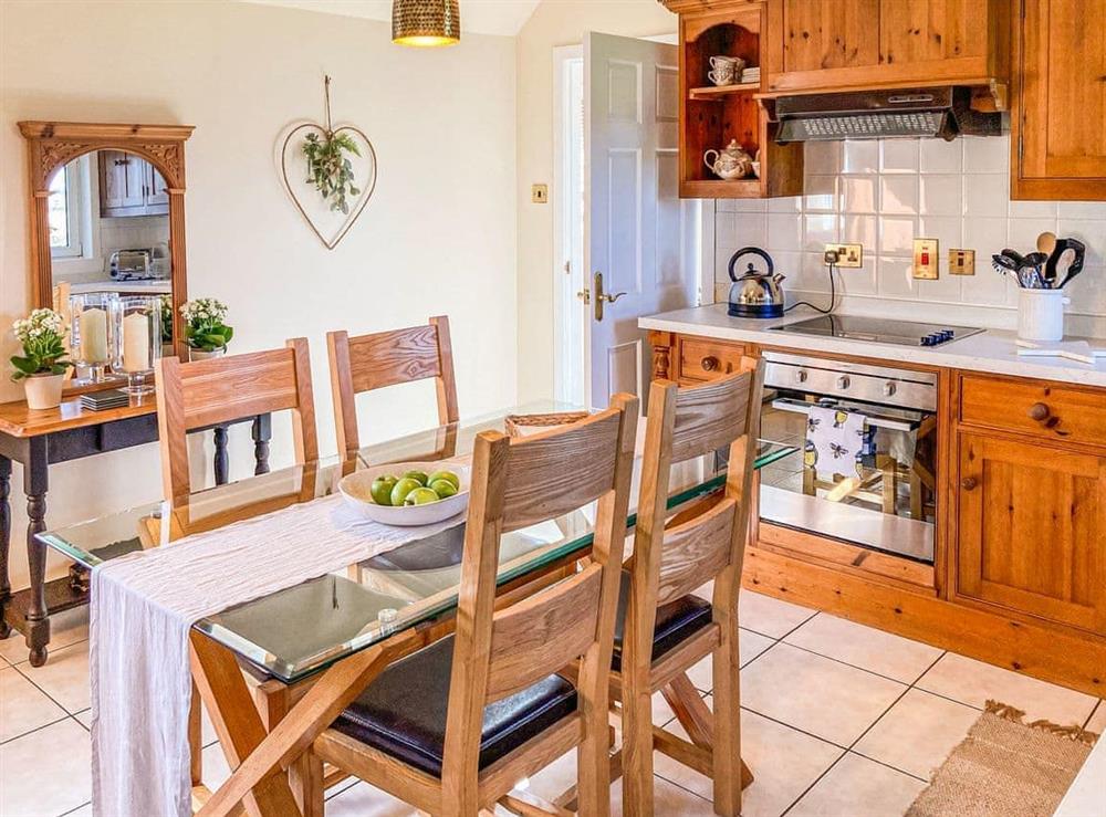 Kitchen/diner at Loch View in Grimshader, Outer Hebrides, Isle Of Lewis