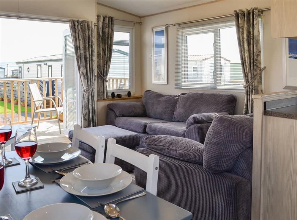 Living area at Loch View in Stranraer, Wigtownshire