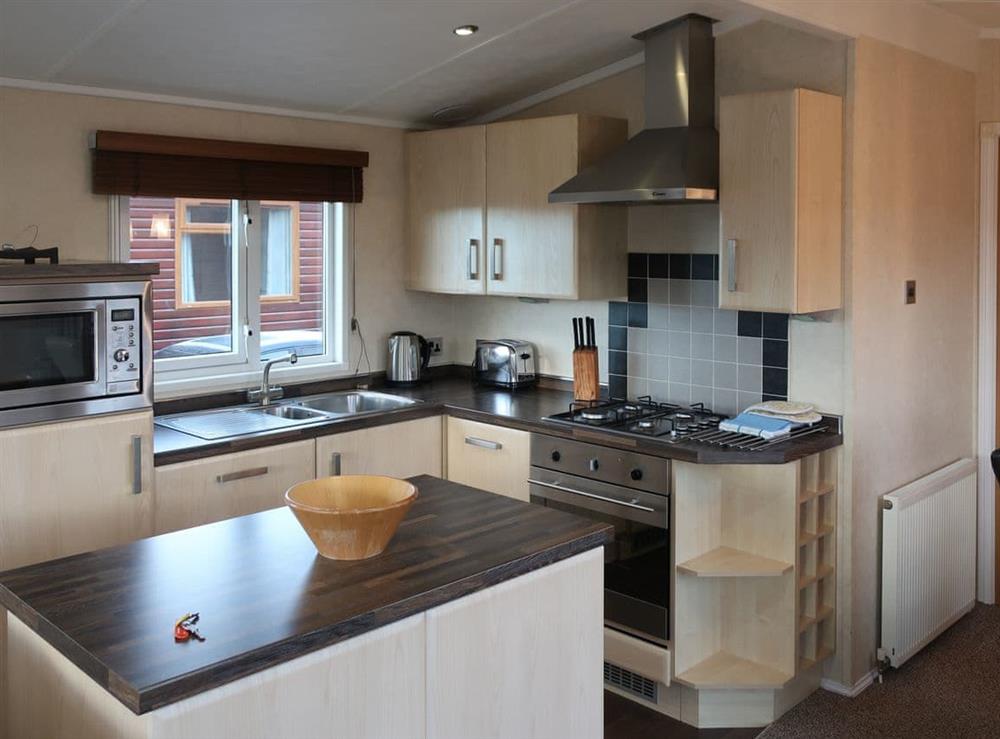 Comprehensively equipped kitchen at Coll, 