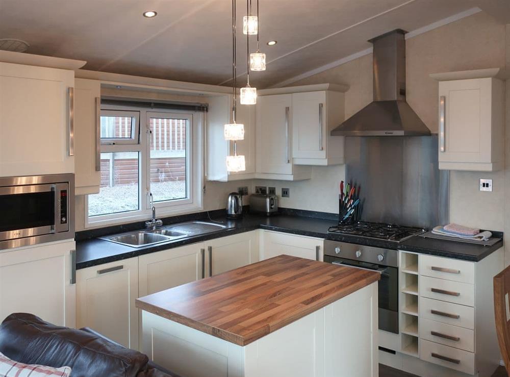 Comprehensively equipped kitchen at Lewis, 