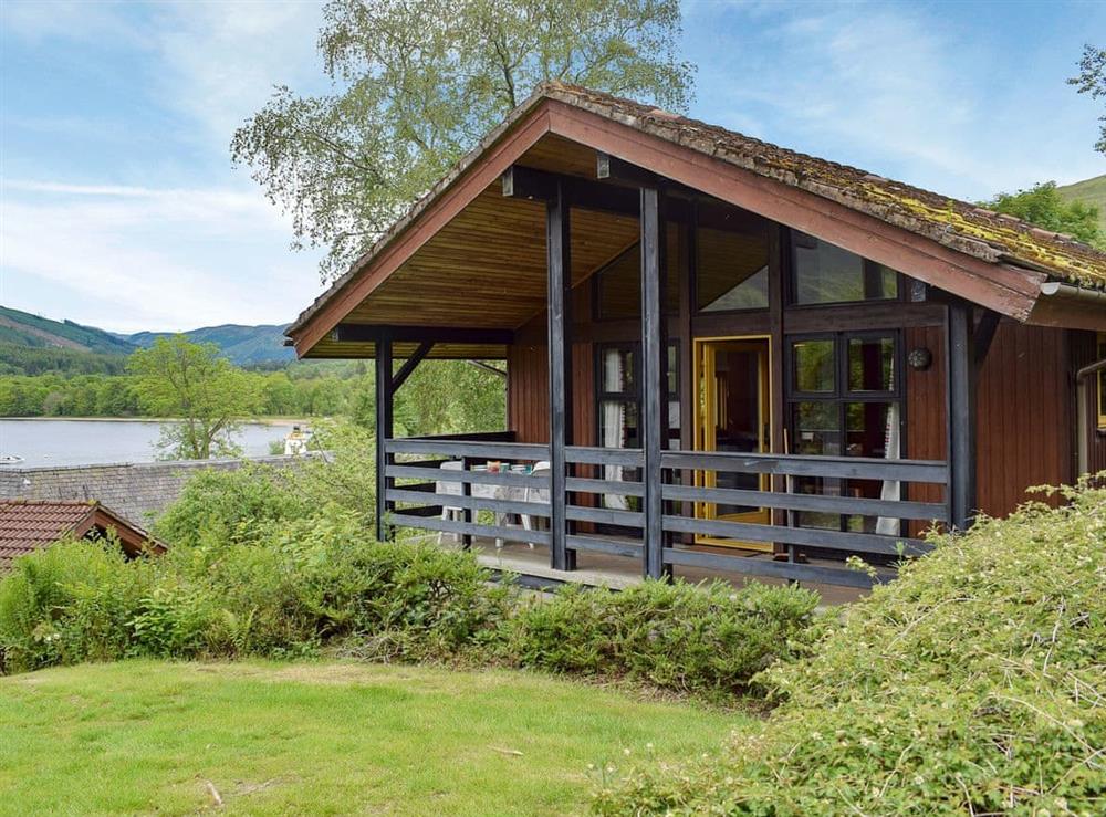 Delightful holiday home in a great setting at Lochearn View Lodge in Lochearnhead, near Callander, Perthshire