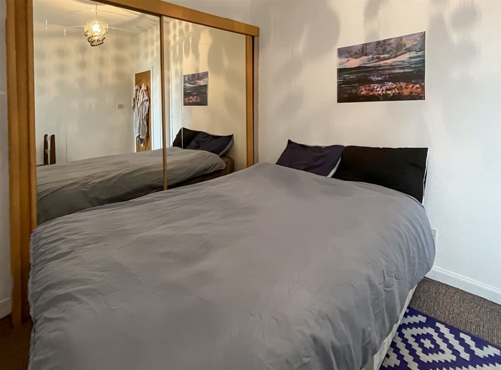 Double bedroom at Lochside Hermitage in Kilmun, near Dunoon, Argyll