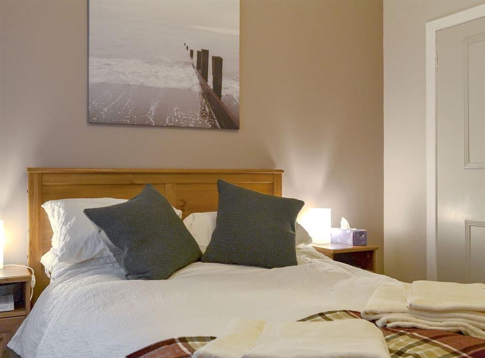 Comfy double bedroom at Lochside in Kilmun, near Dunoon, Argyll