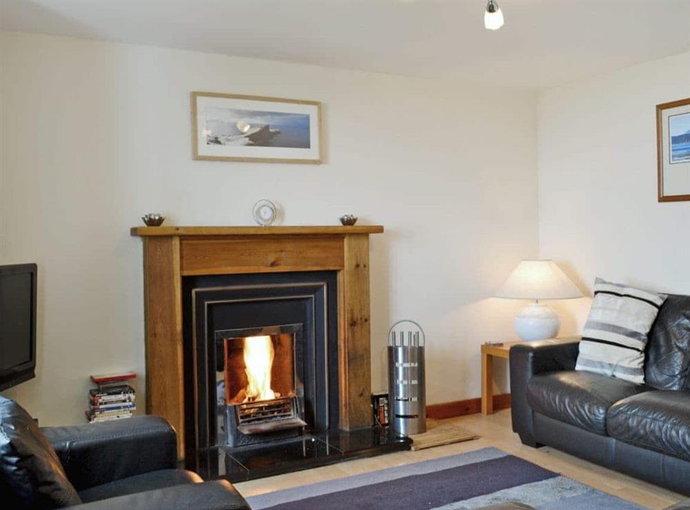 Living room at Lochview in Glendale, Isle of Skye., Highland