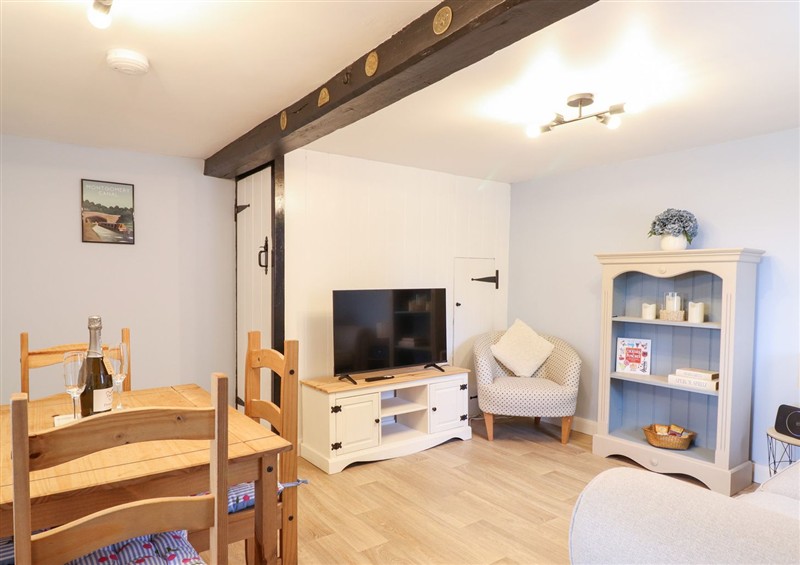 One of the 2 bedrooms at Lockmans Cottage, Arddleen near Llandrinio