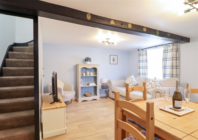 Relax in the living area at Lockmans Cottage, Arddleen near Llandrinio