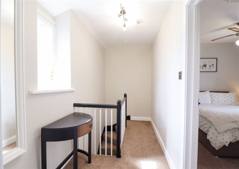 This is a bedroom at Lockmans Cottage, Arddleen near Llandrinio