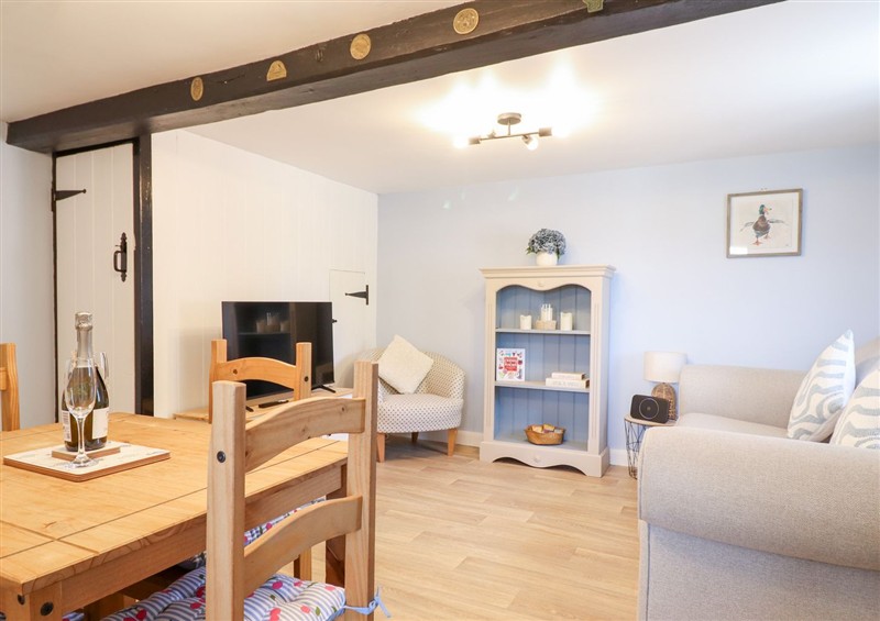 This is the living room at Lockmans Cottage, Arddleen near Llandrinio