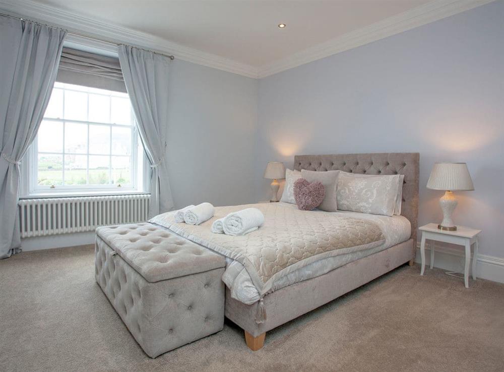 Bedroom at Locomotion in Sidmouth, Devon