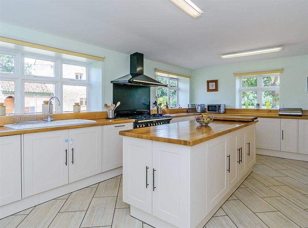Fully appointed fitted kitchen at Lode Hall in Three Holes, near Downham Market, Norfolk