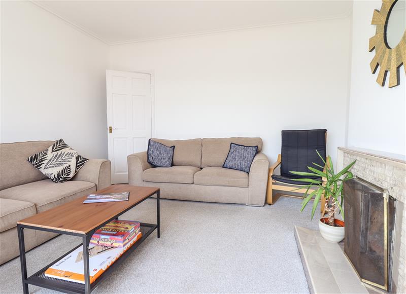 The living room at Lodestar, Deganwy