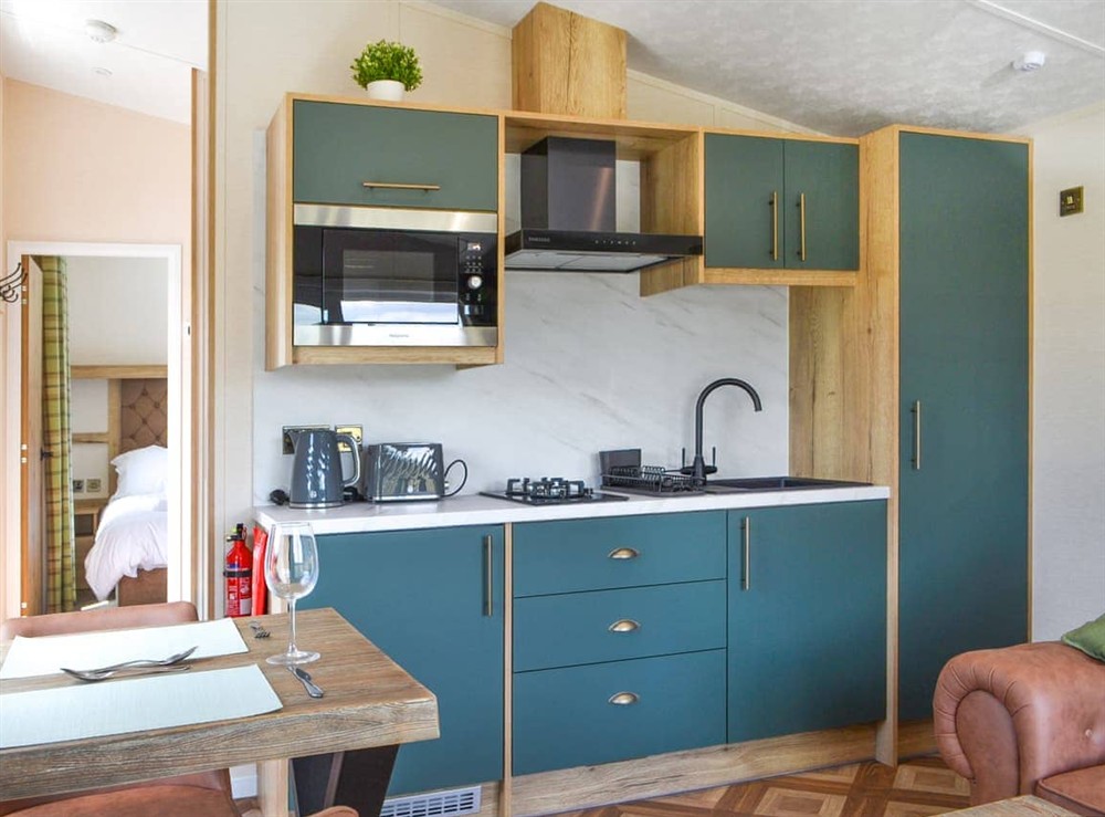 Kitchen at Lodge 1 in Cottingham, North Humberside