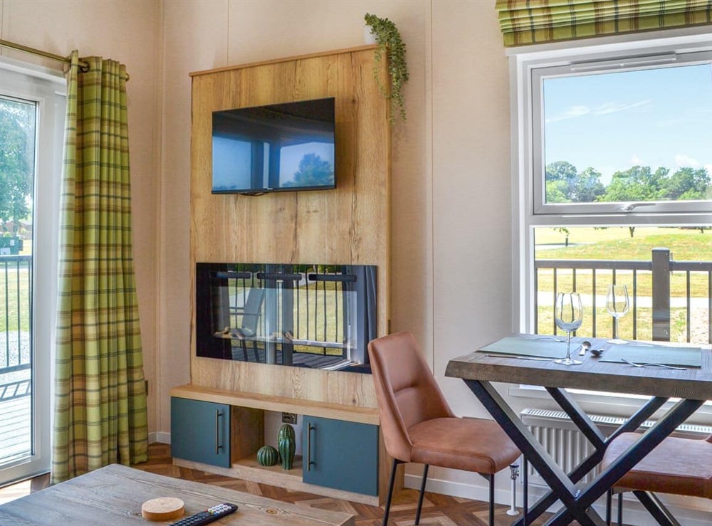 Open plan living space at Lodge 1 in Cottingham, North Humberside