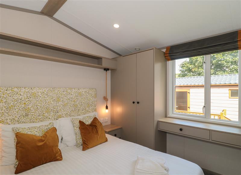 Bedroom at Lodge 10, Shipham