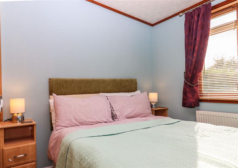 One of the bedrooms at Lodge 2, Graveney
