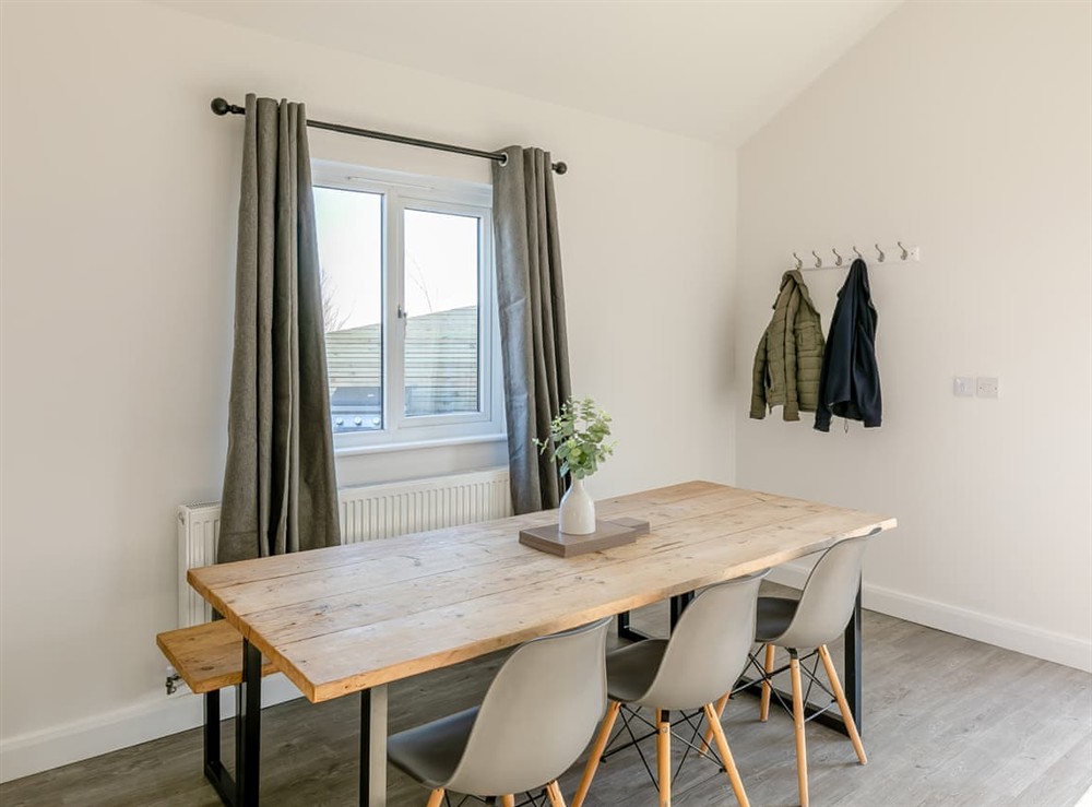 Dining Area at Lodge 2 in Saltfleetby, Lincolnshire