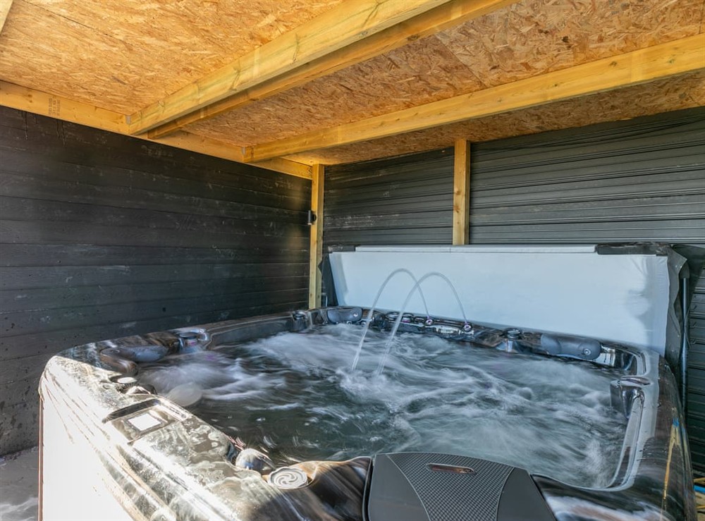 Jacuzzi at Lodge 2 in Saltfleetby, Lincolnshire