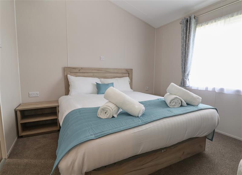 One of the 2 bedrooms at Lodge 2, St Asaph