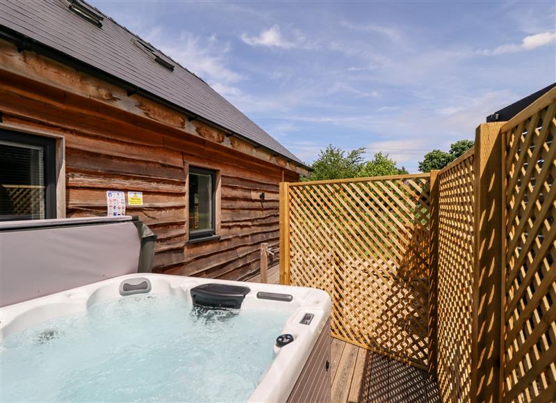 There is a hot tub at Lodge 24, Thorpe-on-the-Hill near South Hykeham