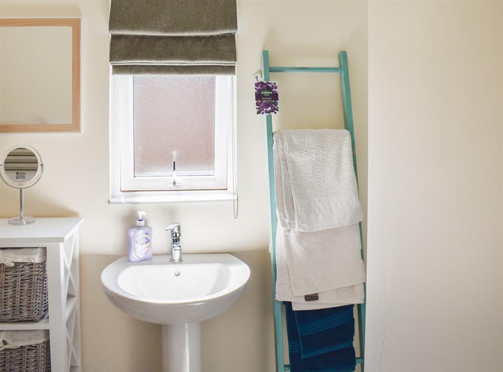 Shower room at Lodge 38 in Stowmarket, Suffolk