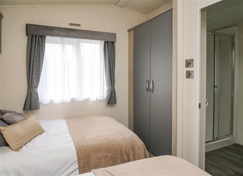 Bedroom at Lodge 43. Deri, Llanarth