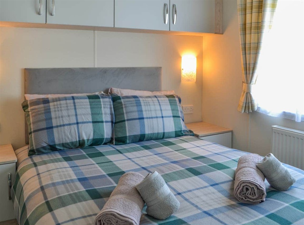 Double bedroom at Lodge 46 in Bridlington, North Humberside