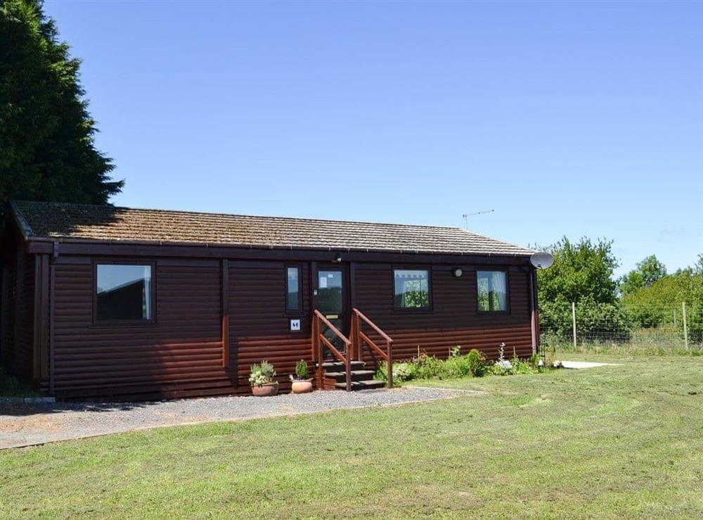 Scandinavian-style, detached lodge at Lodge 46 in Woolsery, near Bideford., Devon