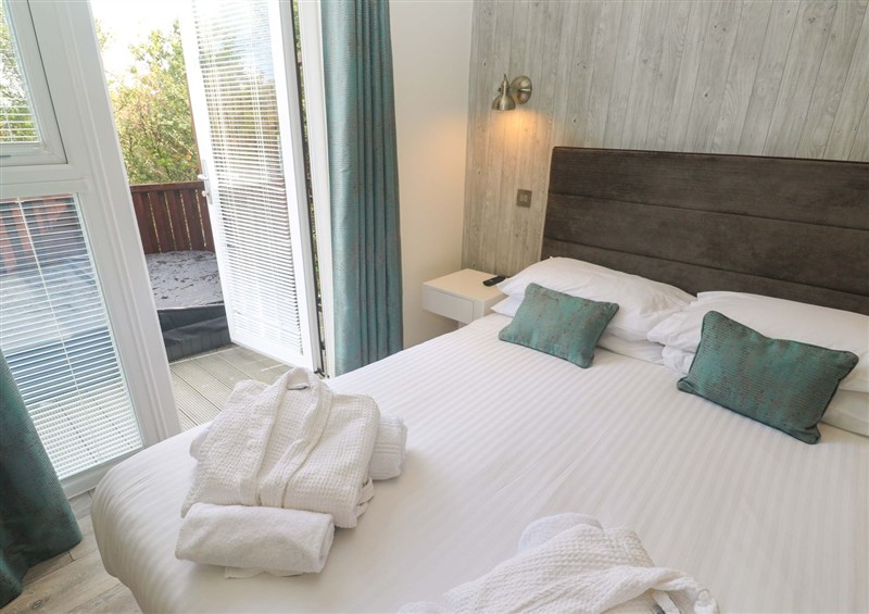 A bedroom in Lodge 83, Gwel an Mor at Lodge 83, Gwel an Mor, Portreath