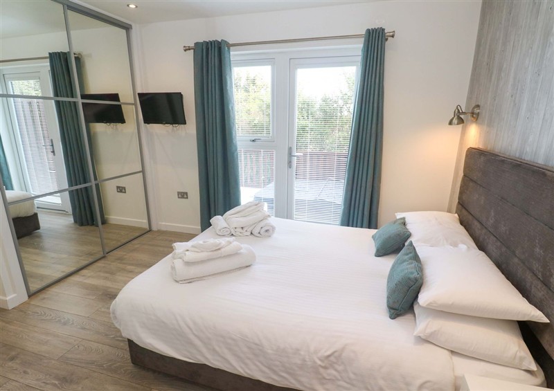 One of the 3 bedrooms at Lodge 83, Gwel an Mor, Portreath
