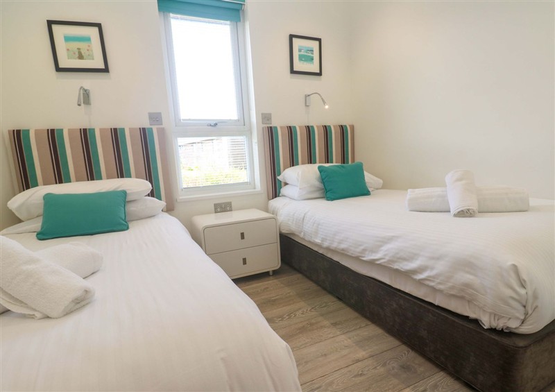 One of the bedrooms (photo 3) at Lodge 83, Gwel an Mor, Portreath
