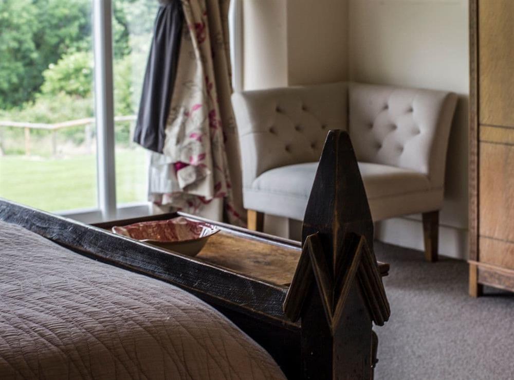 Delightful double bedroom at Lodge Barn in Aylburton, near Lydney, Gloucestershire
