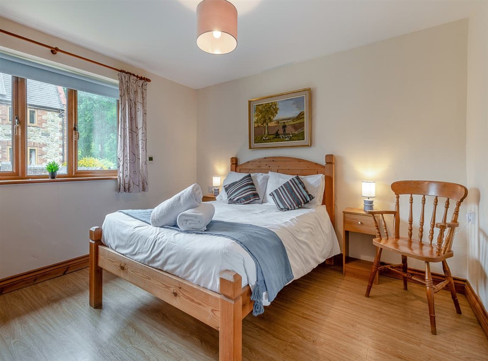 Double bedroom at Lodge in Blandford Forum, Dorset