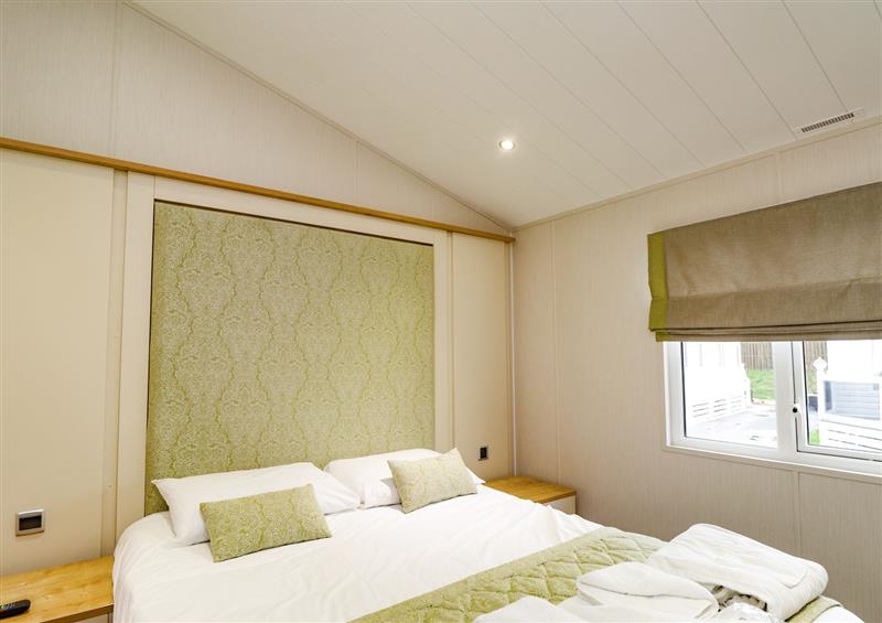 One of the bedrooms at Lodge BR55 at Pevensey Bay, Pevensey Bay