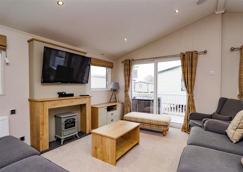 The living room at Lodge BR55 at Pevensey Bay, Pevensey Bay