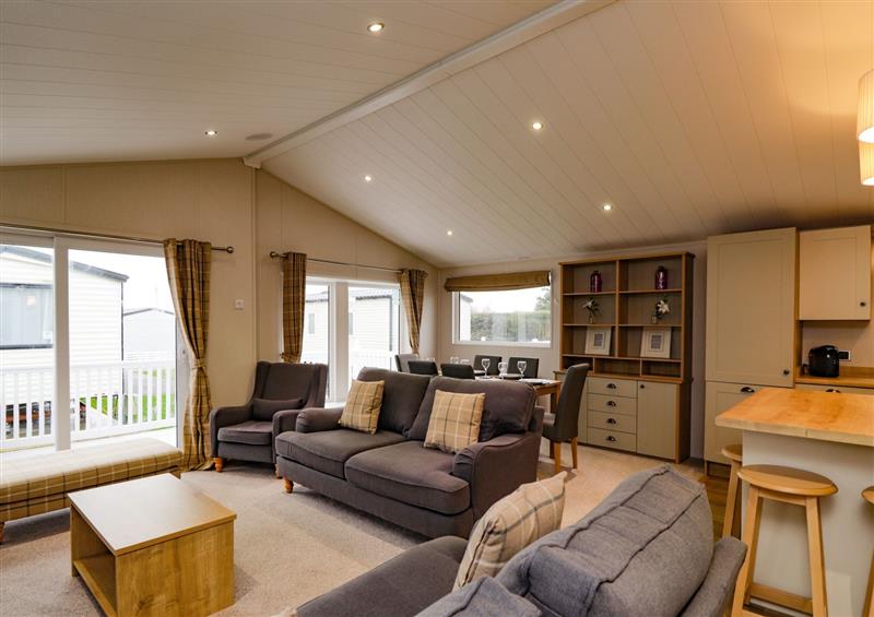 Relax in the living area at Lodge BR56 at Pevensey Bay, Pevensey Bay