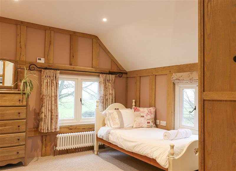 This is a bedroom at Lodge Cottage, Little Oakley near Ramsey